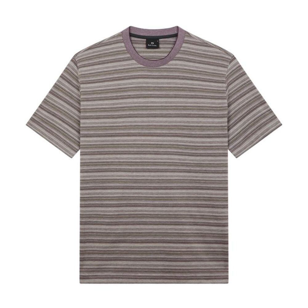Paul Smith Mens Striped T-Shirt / Green